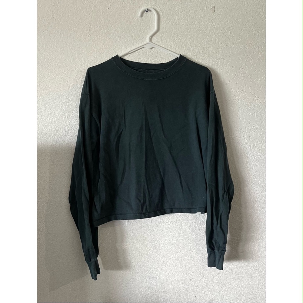 Brandy Melville Dark Green Long Sleeve